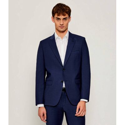 HUGO Marynarka Arti253X Regular Fit z dodatkiem wełny granatowy 56 HUGO Marynarka Arti253X Regular Fit z dodatkiem wełny granatowy 56