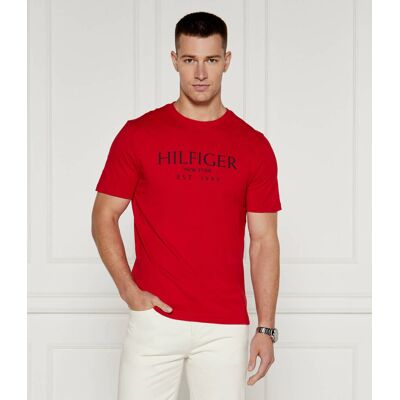Tommy Hilfiger T-shirt Regular Fit czerwony L Tommy Hilfiger T-shirt Regular Fit czerwony L