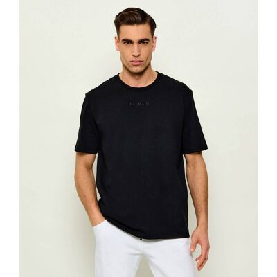 Balmain T-shirt Regular Fit czarny XXXL Balmain T-shirt Regular Fit czarny XXXL
