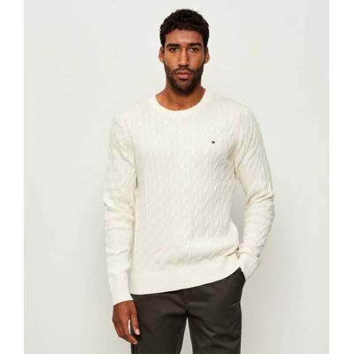 Tommy Hilfiger Sweter TH x F.C. Liverpool Regular Fit kremowy XXL Tommy Hilfiger Sweter TH x F.C. Liverpool Regular Fit kremowy XXL