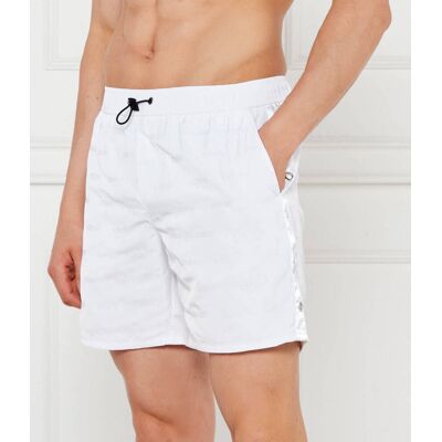 Iceberg Szorty kąpielowe Regular Fit biały M Iceberg Szorty kąpielowe Regular Fit biały M