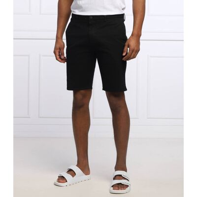 HUGO Szorty chino David222SD Slim Fit czarny 31 HUGO Szorty chino David222SD Slim Fit czarny 31