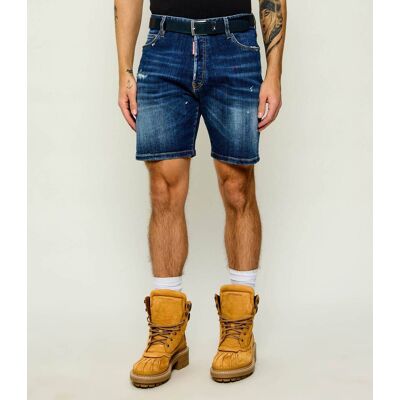 Dsquared2 Jeansowe szorty Slim Fit granatowy 46 Dsquared2 Jeansowe szorty Slim Fit granatowy 46
