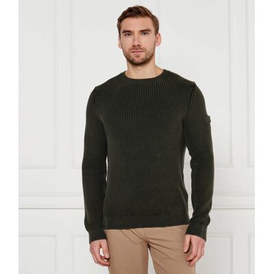 Joop! Jeans Sweter 15 JJK-13Haro Modern fit khaki XXL Joop! Jeans Sweter 15 JJK-13Haro Modern fit khaki XXL