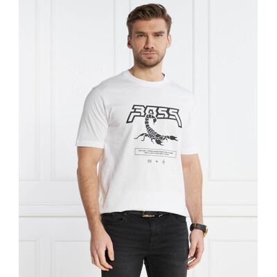Boss ORANGE T-shirt TeScorpion Regular Fit biały S Boss ORANGE T-shirt TeScorpion Regular Fit biały S