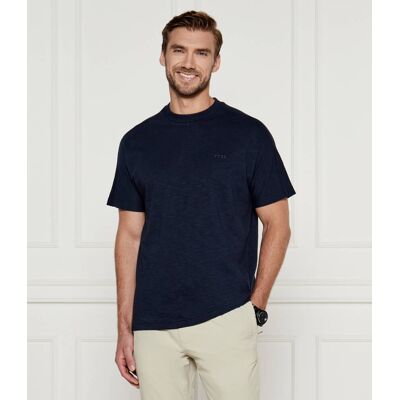 Boss ORANGE T-shirt Te_Denim Regular Fit granatowy M Boss ORANGE T-shirt Te_Denim Regular Fit granatowy M