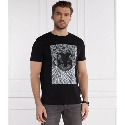 Joop! Jeans T-shirt Deano Regular Fit czarny S Joop! Jeans T-shirt Deano Regular Fit czarny S