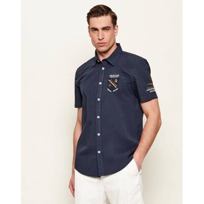 Aeronautica Militare Koszula Regular Fit granatowy XL Aeronautica Militare Koszula Regular Fit granatowy XL