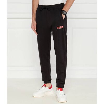 HUGO Spodnie dresowe Diqomo Regular Fit czarny M HUGO Spodnie dresowe Diqomo Regular Fit czarny M