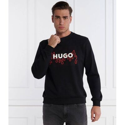HUGO Bluza Duragol_U241 Regular Fit czarny XL HUGO Bluza Duragol_U241 Regular Fit czarny XL