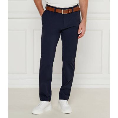 Boss ORANGE Spodnie chino Tapered fit granatowy 50 Boss ORANGE Spodnie chino Tapered fit granatowy 50