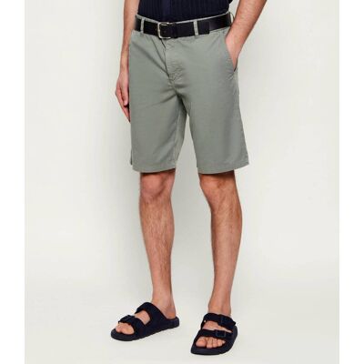 Boss ORANGE Szorty chino DS-1-S Tapered fit szary 33 Boss ORANGE Szorty chino DS-1-S Tapered fit szary 33