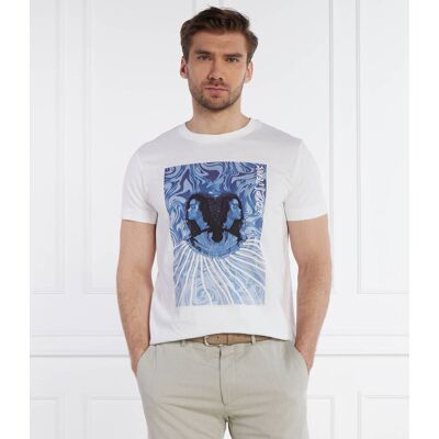 Joop! Jeans T-shirt Deano Regular Fit biały M Joop! Jeans T-shirt Deano Regular Fit biały M