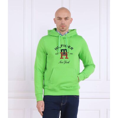 Tommy Hilfiger Bluza Regular Fit zielony S Tommy Hilfiger Bluza Regular Fit zielony S