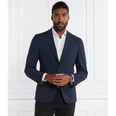 Boss BLACK Marynarka P-Hanry-J-FL-WG-241 Slim Fit granatowy 52 Boss BLACK Marynarka P-Hanry-J-FL-WG-241 Slim Fit granatowy 52