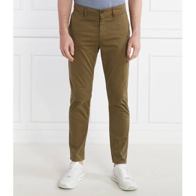 Boss ORANGE Spodnie Chino_tapered Tapered fit brązowy 38/34 Boss ORANGE Spodnie Chino_tapered Tapered fit brązowy 38/34