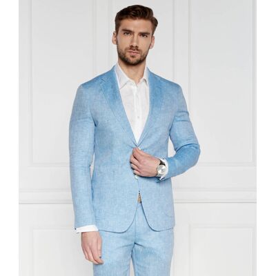 Joop! Lniana marynarka Hoverest Slim Fit niebieski 48 Joop! Lniana marynarka Hoverest Slim Fit niebieski 48