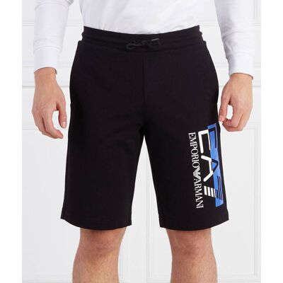 EA7 Szorty Regular Fit czarny S EA7 Szorty Regular Fit czarny S