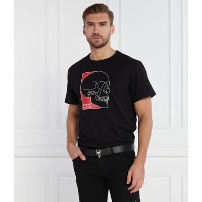 Alexander McQueen T-shirt Regular Fit czarny XXL Alexander McQueen T-shirt Regular Fit czarny XXL