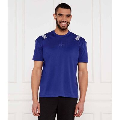 EA7 T-shirt Regular Fit chabrowy L EA7 T-shirt Regular Fit chabrowy L