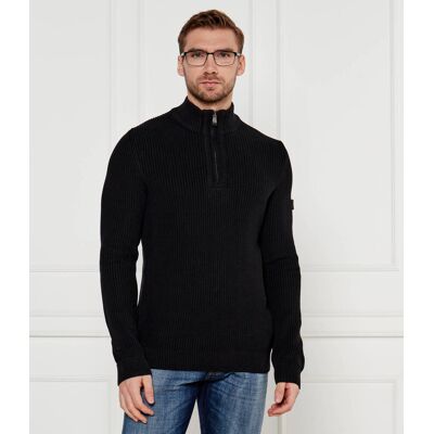 Joop! Jeans Sweter Henrio Modern fit czarny XXL Joop! Jeans Sweter Henrio Modern fit czarny XXL