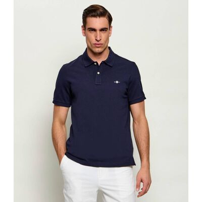 Gant Polo Slim Fit granatowy L Gant Polo Slim Fit granatowy L