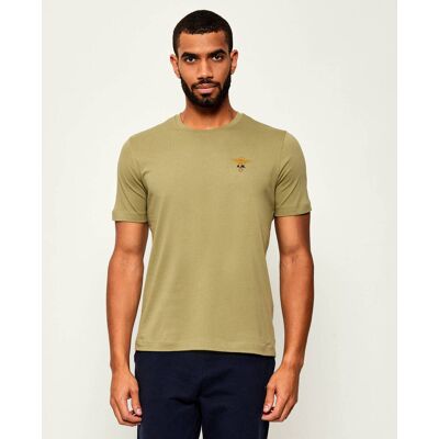 Aeronautica Militare T-shirt Regular Fit zielony XL Aeronautica Militare T-shirt Regular Fit zielony XL