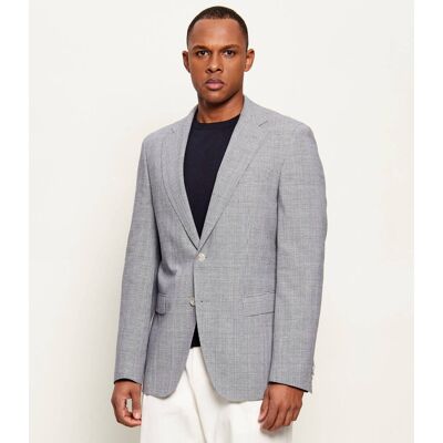 Boss BLACK Marynarka H-Hutson-262 Regular Fit z dodatkiem lnu granatowy 54 Boss BLACK Marynarka H-Hutson-262 Regular Fit z dodatkiem lnu granatowy 54