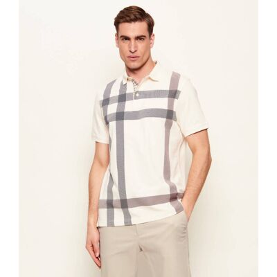 Barbour Polo Blaine Regular Fit ecru M Barbour Polo Blaine Regular Fit ecru M