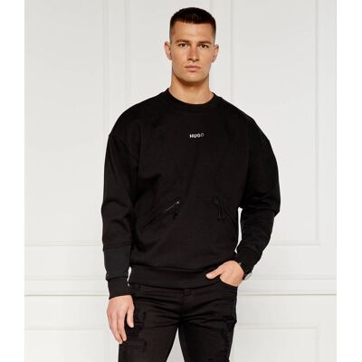 HUGO Bluza Dautumnas Regular Fit czarny L HUGO Bluza Dautumnas Regular Fit czarny L