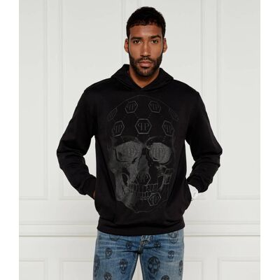 Philipp Plein Bluza Skull Regular Fit czarny XXL Philipp Plein Bluza Skull Regular Fit czarny XXL