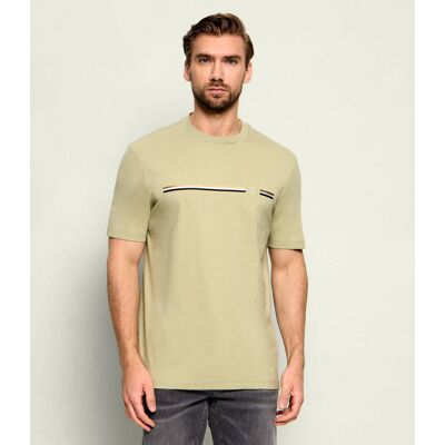 Boss BLACK T-shirt C-Taut 41 Regular Fit zielony XXXL Boss BLACK T-shirt C-Taut 41 Regular Fit zielony XXXL