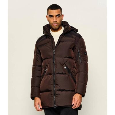 Bogner Puchowa kurtka z szelkami Jones-D3 Regular Fit brązowy 52 Bogner Puchowa kurtka z szelkami Jones-D3 Regular Fit brązowy 52