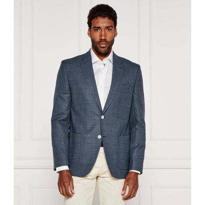 Boss BLACK Wełniana marynarka H-Janson-FL-253 Regular Fit granatowy 52 Boss BLACK Wełniana marynarka H-Janson-FL-253 Regular Fit granatowy 52