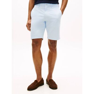 Tommy Hilfiger Szorty chino Denton Slim Fit błękitny 31 Tommy Hilfiger Szorty chino Denton Slim Fit błękitny 31
