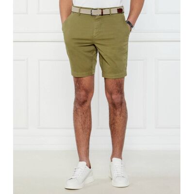 Boss BLACK Szorty chino H-Slice Slim Fit khaki 52 Boss BLACK Szorty chino H-Slice Slim Fit khaki 52