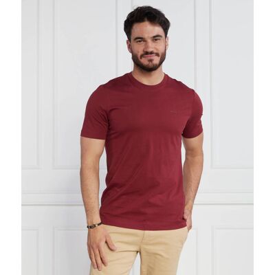Boss BLACK T-shirt Thompson Regular Fit bordowy S Boss BLACK T-shirt Thompson Regular Fit bordowy S