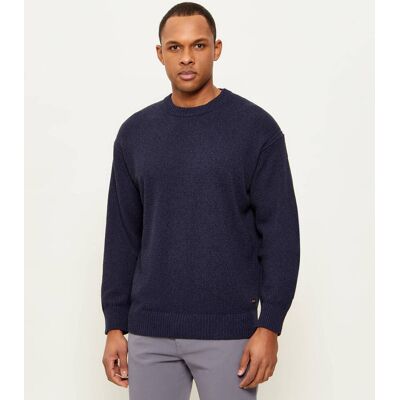 Boss ORANGE Sweter Kerlino Regular Fit granatowy M Boss ORANGE Sweter Kerlino Regular Fit granatowy M