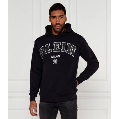 Philipp Plein Bluza College Regular Fit czarny XL Philipp Plein Bluza College Regular Fit czarny XL