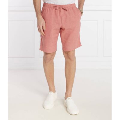 Tommy Hilfiger Lniane szorty HARLEM Regular Fit łososiowy 30 Tommy Hilfiger Lniane szorty HARLEM Regular Fit łososiowy 30