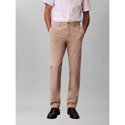 Calvin Klein Jeans Spodnie chino Slim Fit beżowy 36/32 Calvin Klein Jeans Spodnie chino Slim Fit beżowy 36/32