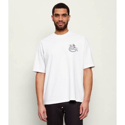 AllSaints T-shirt TERRA Oversize fit biały M AllSaints T-shirt TERRA Oversize fit biały M