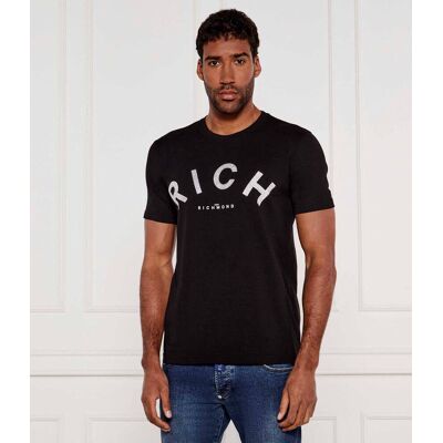 John Richmond T-shirt SEGIM Regular Fit czarny L John Richmond T-shirt SEGIM Regular Fit czarny L