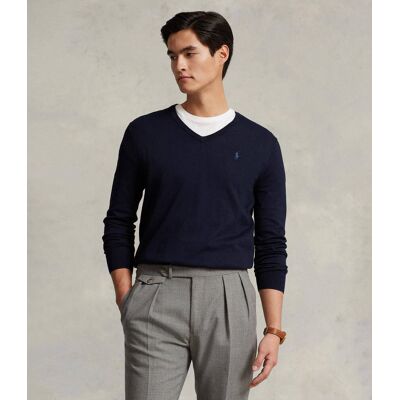 Polo Ralph Lauren Sweter Slim Fit granatowy XXL Polo Ralph Lauren Sweter Slim Fit granatowy XXL