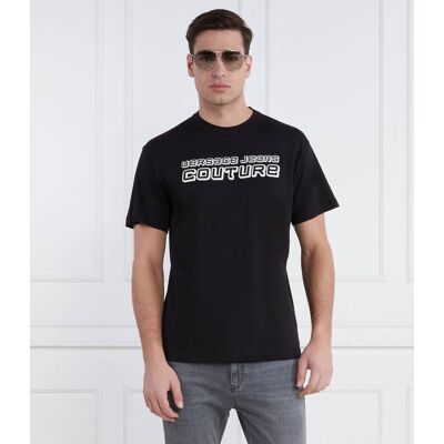Versace Jeans Couture T-shirt Regular Fit czarny XXL Versace Jeans Couture T-shirt Regular Fit czarny XXL