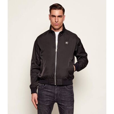 Karl Lagerfeld Kurtka bomber Regular Fit czarny 50 Karl Lagerfeld Kurtka bomber Regular Fit czarny 50