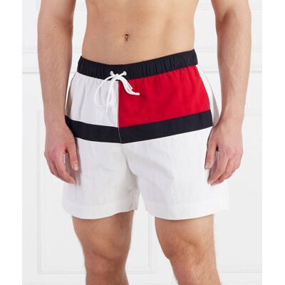 Tommy Hilfiger Szorty kąpielowe Regular Fit biały M Tommy Hilfiger Szorty kąpielowe Regular Fit biały M