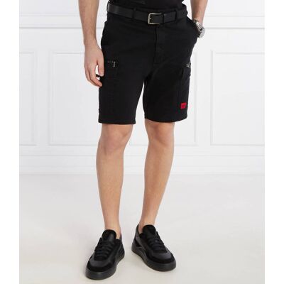 HUGO Szorty Johny232D Regular Fit czarny 32 HUGO Szorty Johny232D Regular Fit czarny 32