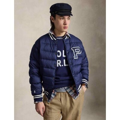 Polo Ralph Lauren Puchowa kurtka bomber Regular Fit granatowy L Polo Ralph Lauren Puchowa kurtka bomber Regular Fit granatowy L