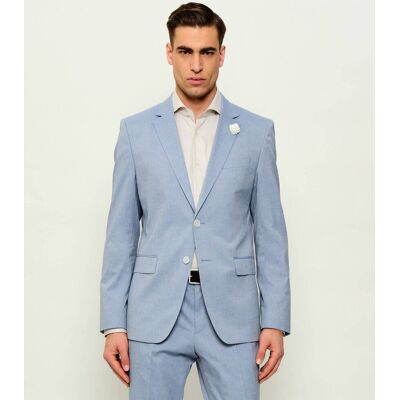 Boss BLACK Marynarka H-Huge-S-MM-251 Slim Fit błękitny 52 Boss BLACK Marynarka H-Huge-S-MM-251 Slim Fit błękitny 52